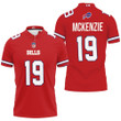 Buffalo Bills Isaiah McKenzie #19 Great Player NFL American Football Red Color Rush Jersey Style Gift For Bills Fans