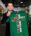 All i need today is little bit of green bay packers and whole lot of jesus for fan t-shirt