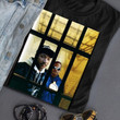 Martin luther king jr and malcolm x us leaders for lovers t-shirt