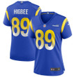 Womens Los Angeles Rams Tyler Higbee Royal Game Player Jersey Gift for Los Angeles Rams fans