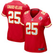 Womens Kansas City Chiefs Clyde Edwards-Helaire Red Player Game Team Jersey Gift for Kansas City Chiefs fans