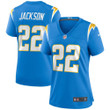Womens Los Angeles Chargers Justin Jackson Powder Blue Game Jersey Gift for Los Angeles Chargers fans