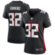 Womens Atlanta Falcons Jaylinn Hawkins Black Game Jersey Gift for Atlanta Falcons fans