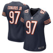 Womens Chicago Bears Mario Edwards Jr Navy Game Jersey Gift for Chicago Bears fans