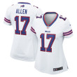 Womens Buffalo Bills Josh Allen White Game Jersey Gift for Buffalo Bills fans
