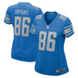 Womens Detroit Lions Hunter Bryant Blue Game Jersey Gift for Detroit Lions fans