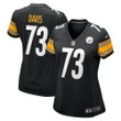 Womens Pittsburgh Steelers Carlos Davis Black Game Jersey Gift for Pittsburgh Steelers fans