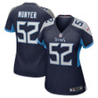 Womens Tennessee Titans Daniel Munyer Navy Game Jersey Gift for Tennessee Titans fans
