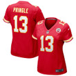 Womens Kansas City Chiefs Byron Pringle Red Game Jersey Gift for Kansas City Chiefs fans