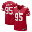 Womens San Francisco 49ers Kentavius Street Scarlet Game Jersey Gift for San Francisco 49Ers fans