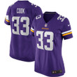 Womens Minnesota Vikings Dalvin Cook Purple Game Jersey Gift for Minnesota Vikings fans