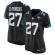 Womens Jacksonville Jaguars Chris Claybrooks Black Game Jersey Gift for Jacksonville Jaguars fans