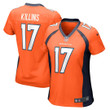 Womens Denver Broncos Adrian Killins Orange Game Jersey Gift for Denver Broncos fans
