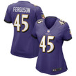 Womens Baltimore Ravens Jaylon Ferguson Purple Game Jersey Gift for Baltimore Ravens fans