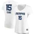 Brandon Clarke Memphis Grizzlies Womens White Association Edition Jersey gift for Memphis Grizzlies fans