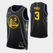 Golden State Warriors Jordan Poole 3 Nba 2021-22 City Edition Black Jersey Gift For Warriors Fans