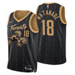 Toronto Raptors Yuta Watanabe 18 NBA Basketball Team City Edition Black Jersey Gift For Raptors Fans