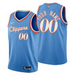Los Angeles Clippers NBA Basketball Team City Edition Blue Jersey Custom Gift For Clippers Fans