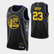 Golden State Warriors Draymond Green 23 Nba 2021-22 City Edition Black Jersey Gift For Warriors Fans