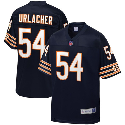 Chicago Bears Brian Urlacher Navy Vintage Retired Player Jersey