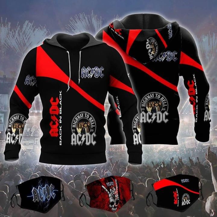 Acdc band highway to hell for fan 3d printed hoodie
