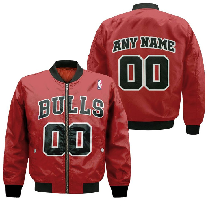 Chicago Bulls NBA Basketball Team Throwback Red Jersey Style Custom Gift For Bulls Fans