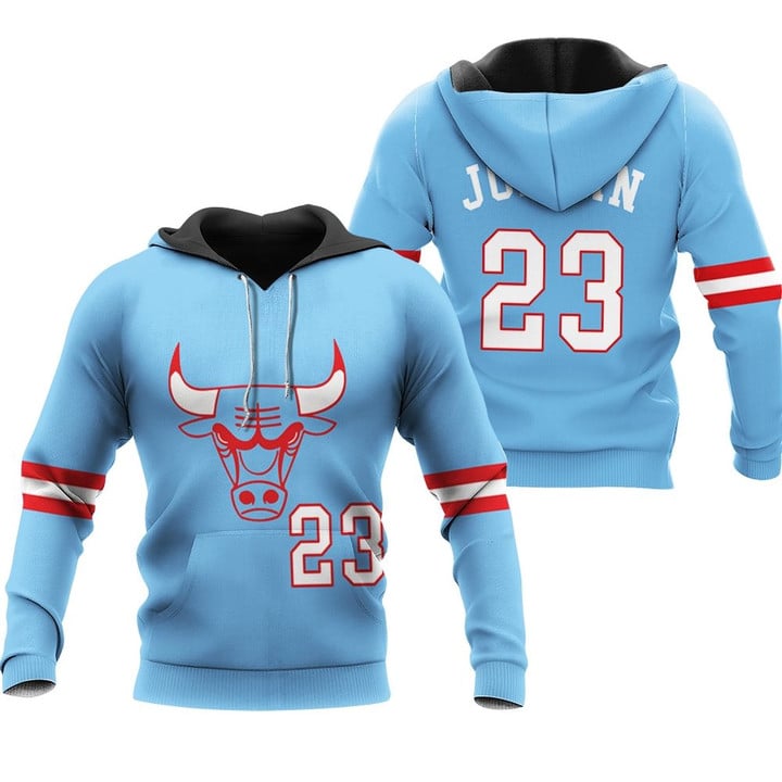 Chicago Bulls Michael Jordan #23 NBA Great Player 2020 City Edition New Arrival Blue Jersey Style Gift For Bulls Fans