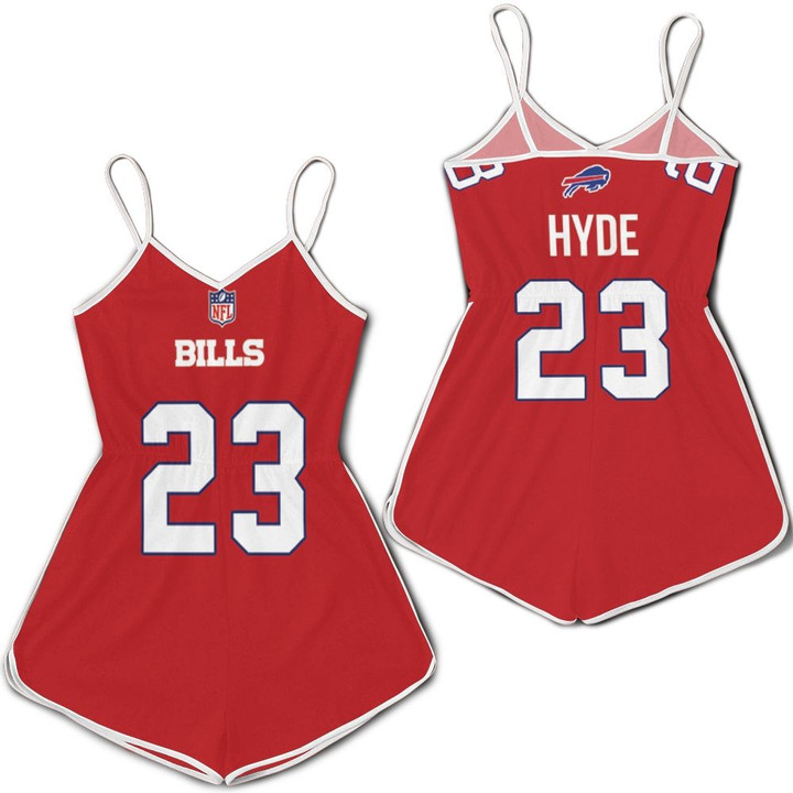 Buffalo Bills Micah Hyde #23 Great Player NFL American Football Red Color Rush Jersey Style Gift For Bills Fans