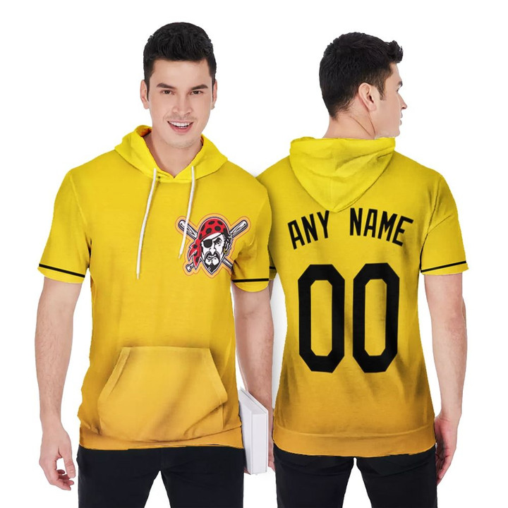 Pittsburgh Pirates 2020 MLB Baseball Team Logo Yellow 3D Designed Allover Custom Gift For Pirates Fans