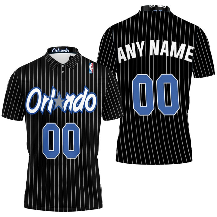 Orlando Magic NBA Basketball Team Logo Hardwood Classics Swingman Black 2019 3D Designed Allover Custom Gift For Orlando Fans