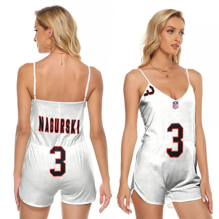 Chicago Bears Bronko Nagurski #3 Great Player NFL American Football Team Custom Game White 3D Designed Allover Gift For Bears Fans
