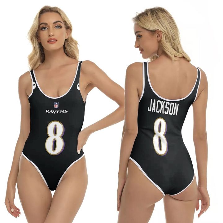 Baltimore Ravens Lamar Jackson #8 Great Player NFL American Football Game Jersey Black 2019 3D Designed Allover Gift For Ravens Fans