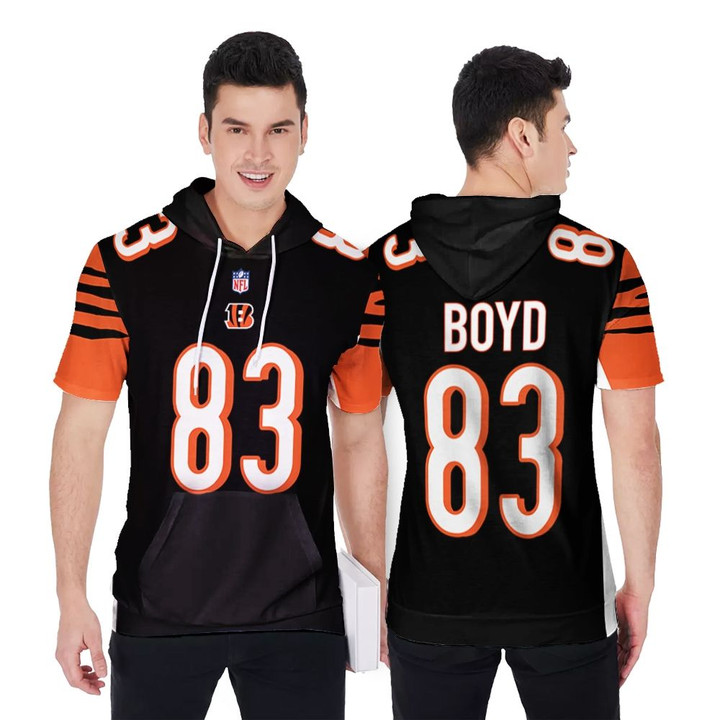 Cincinnati Bengals Tyler Boyd #83 NFL Great Player American Football Black 2019 3D Designed Allover Gift For Bengals Fans