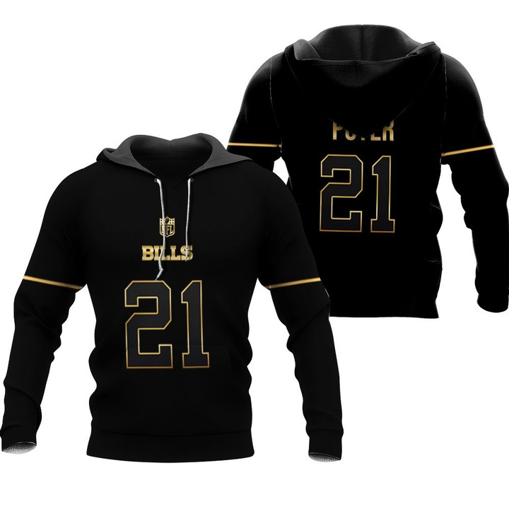 Buffalo Bills Jordan Poyer #21 Great Player NFL Black Golden Edition Vapor Limited Jersey Style Gift For Bills Fans