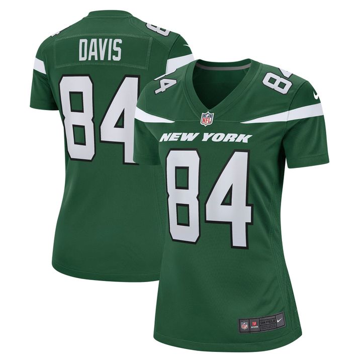 Womens New York Jets Corey Davis Gotham Green Game Jersey Gift for New York Jets fans