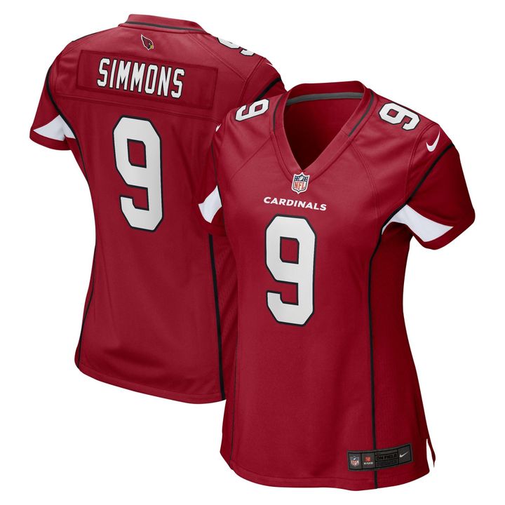 Womens Arizona Cardinals Isaiah Simmons Cardinal Game Player Jersey Gift for Arizona Cardinals fans