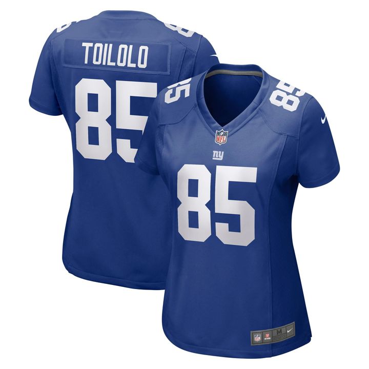 Womens New York Giants Levine Toilolo Royal Game Jersey Gift for New York Giants fans