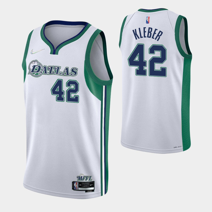 Dallas Mavericks Maxi Kleber 42 Nba 2021-22 City Edition White Jersey Gift For Mavericks Fans