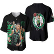 Boston Celtics Jayson Tatum 0 Legendary Player NBA Basketball Team Logo Black 3D Designed Allover Gift For Celtics Fans