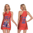 Philadelphia 76ers Joel Embiid 12 NBA Legendary Player Red 3D Designed Allover Gift For 76ers Fans