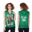 Boston Celtics Jayson Tatum 0 NBA King Of Player Green 3DGift With Custom Name Number For Celtics Fans