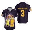 LA Lakers Anthony Davis 3 NBA Rookie Of The Year Black 3D Designed Allover Gift For Lakers Fans