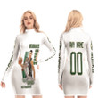 Milwaukee Bucks Giannis Antetokounmpo 34 NBA Most Valuable Player White 3D Gift With Custom Name Number For Bucks Fans