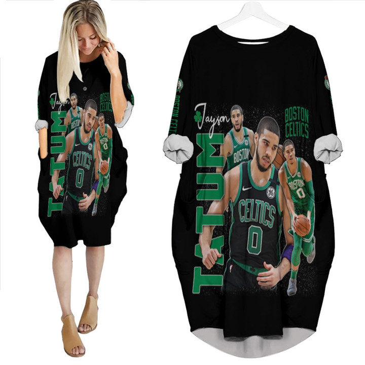 Boston Celtics Jayson Tatum 0 Legendary Player NBA Basketball Team Black 3DGift With Custom Name Number For Celtics Fans