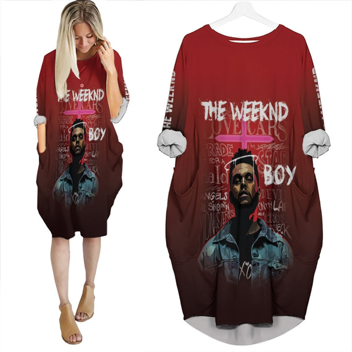 The Weeknd XO Canadian Singer Academy Award for Best Original Song Album Music Red 3D Designed Allover Gift For The Weeknd Fans