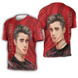 Justin Bieber Handsome Young Boy Great Singer Album Red 3D Designed Allover Gift For Justin Bieber Fans