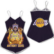 LA Lakers Anthony Davis 3 NBA Legend Professional Basketball Player Logo Team Black 3D Designed Allover Gift For Lakers Fans