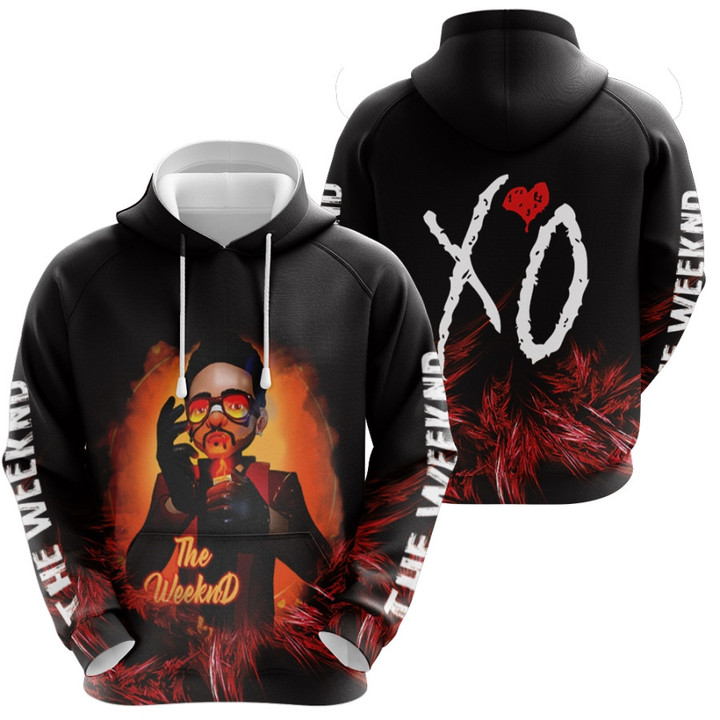 The Weeknd XO Canadian Singer American Music Awards Album Music Black 3D Designed Allover Gift For The Weeknd Fans
