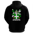 1stIreland Ireland Clothing - Wettenhall Irish Family Crest Hoodie (Black) A7 | 1stIreland