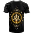 1stIreland Tee - Duddington Family Crest T-Shirt - Celtic Wiccan Fire Earth Water Air A7 | 1stIreland